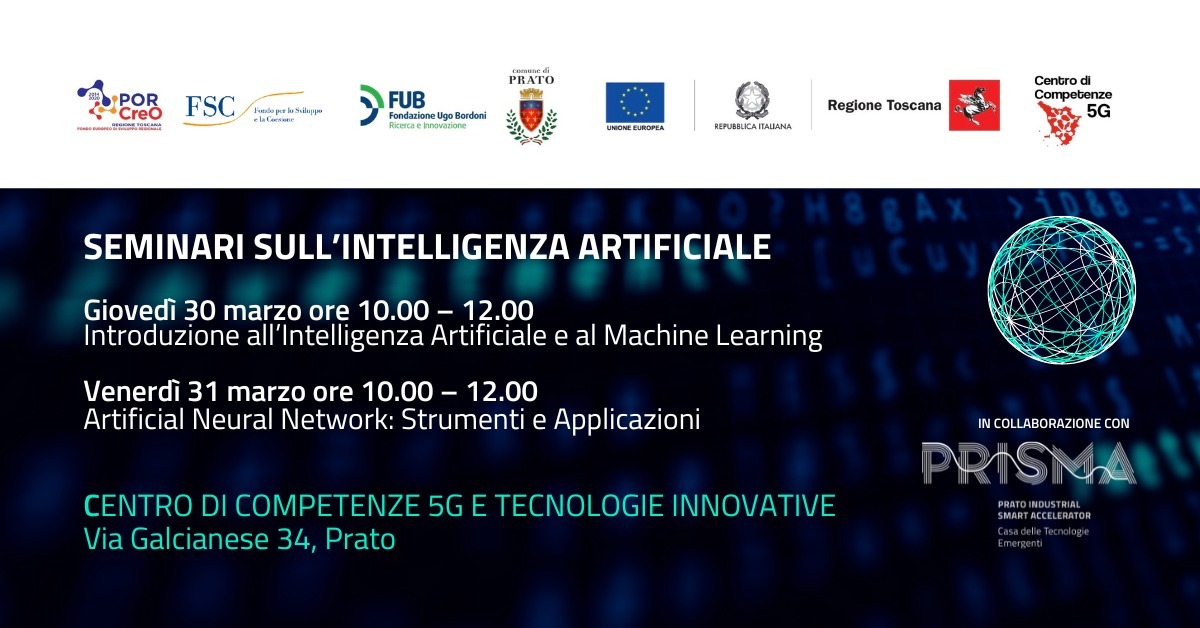 locandina seminari intelligenza artificiale